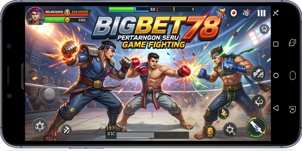Tampilan screenshot gameplay dari BIGBET78 yang penuh aksi.
