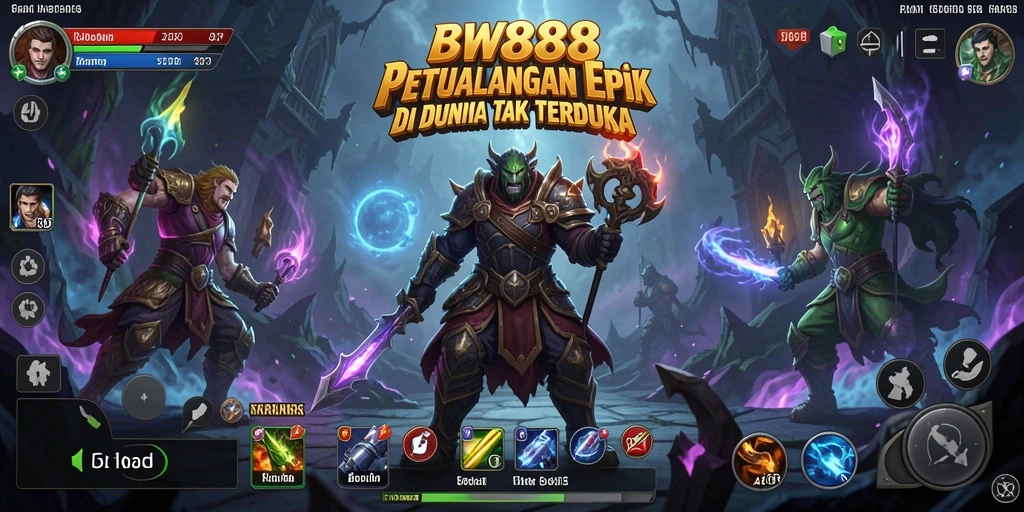 Tangkapan layar menampilkan gameplay seru BW888 dalam petualangan fantastis.