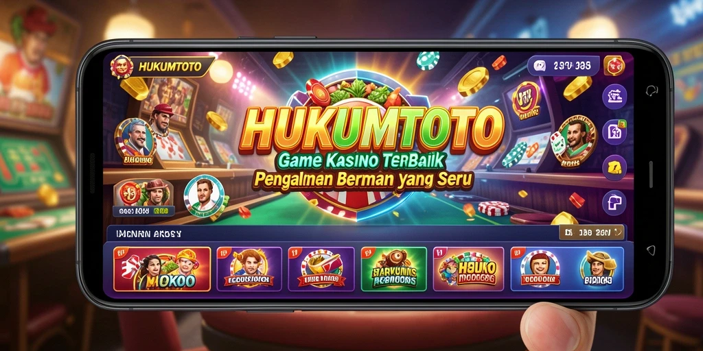 Gameplay Kasino yang seru dan mengasyikkan di HUKUMTOTO.