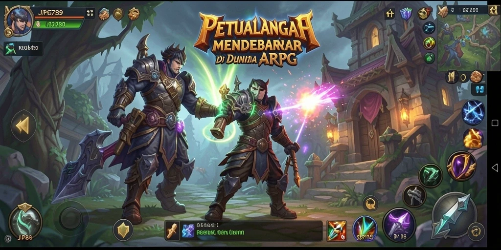 Gameplay seru dalam dunia fantastis JP6789.