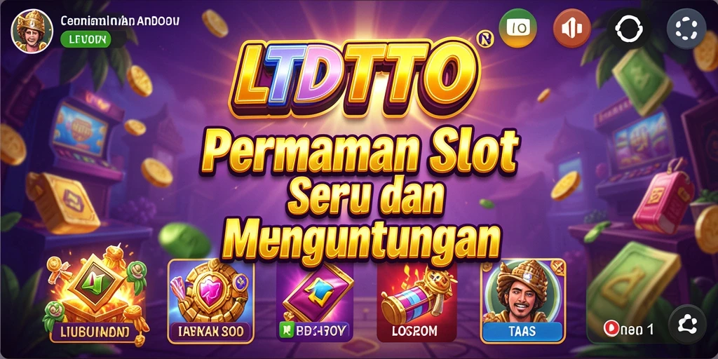 Tampilan menarik dari gameplay LTDTOTO yang penuh warna dan seru.