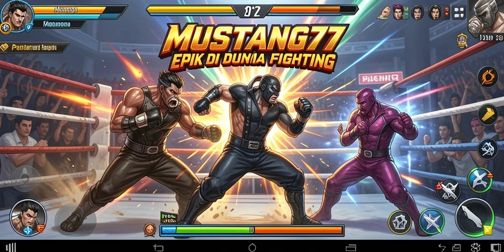 Tampilan gameplay seru dan grafis menakjubkan dari MUSTANG77.