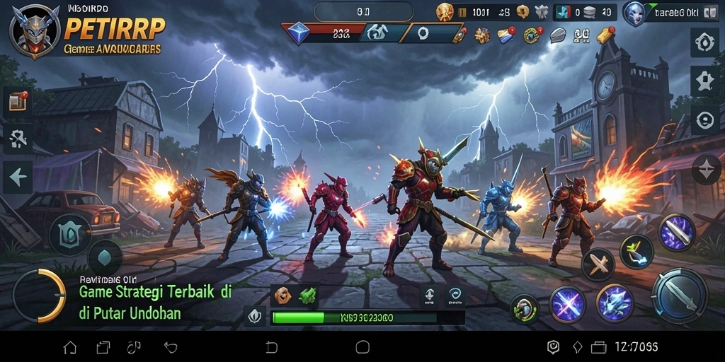 Tampilan gameplay menarik dari PETIRRP dengan aksi strategi yang seru.