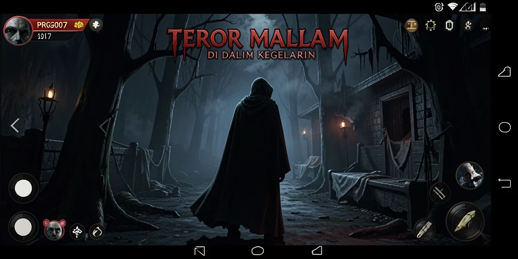Tangkapan layar menunjukkan gameplay menegangkan di PRG007.