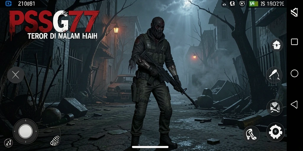Gameplay PSG77 dengan suasana Horror yang mencekam.
