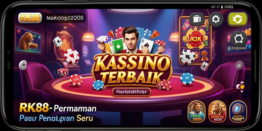 Screenshot menampilkan gameplay seru di RK88 dengan grafis menawan.