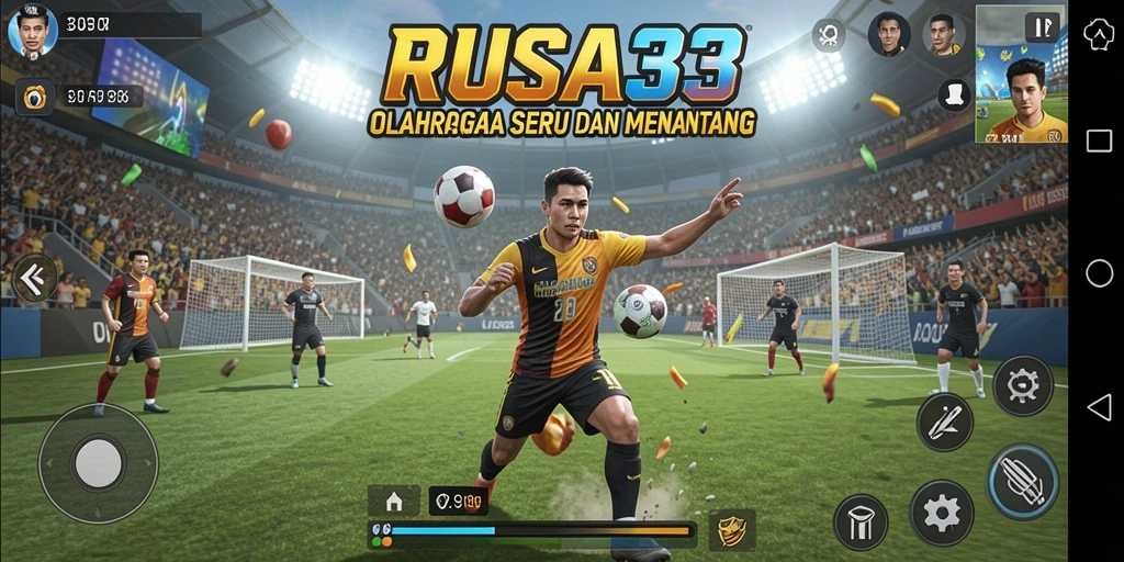 Tampilan gameplay RUSA33 yang menegangkan dan seru.
