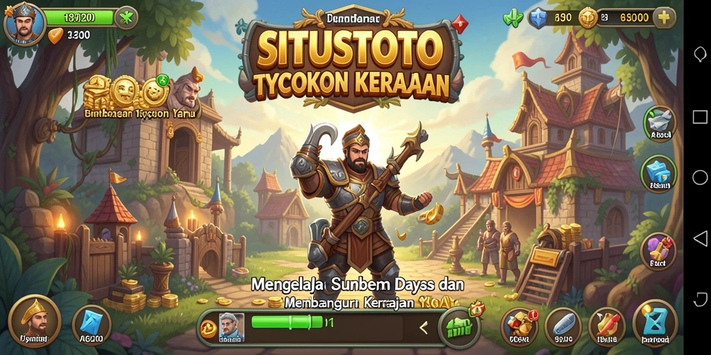 Tampilan gameplay <strong>SITUSTOTO</strong> yang menunjukkan keseruan pengelolaan bisnis.