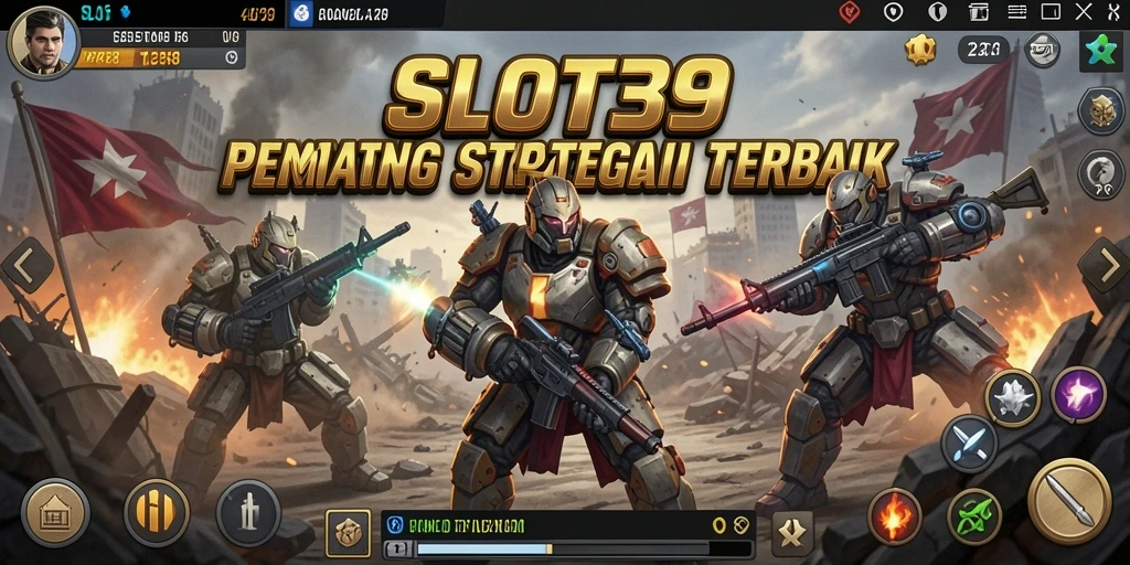 Tampilan gameplay menarik dari SLOT39 yang menunjukkan aksi TPS.