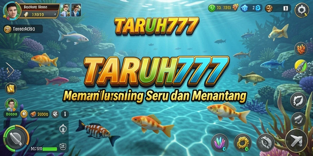 Gameplay menarik TARUH777 dengan aksi memancing yang seru.