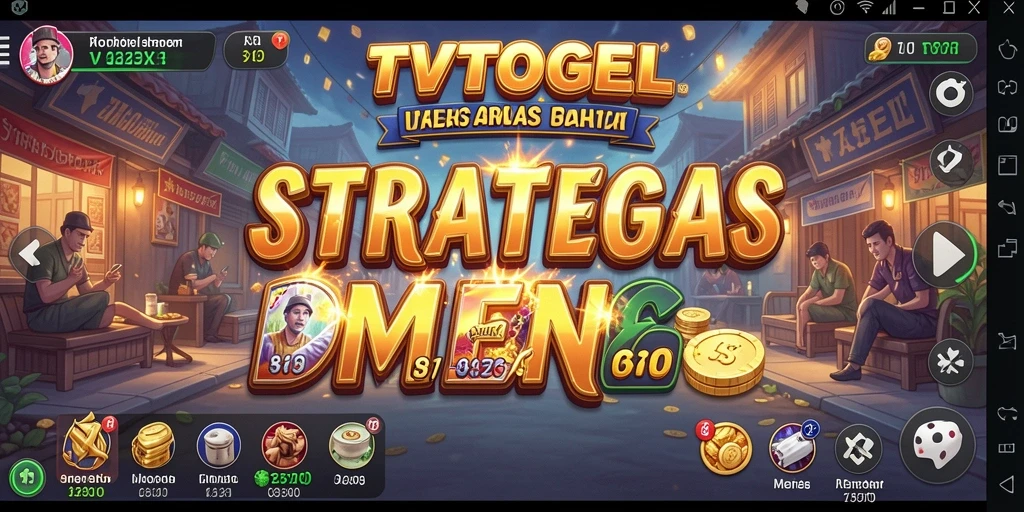 Tampilan gameplay menegangkan dari TVTOGEL dengan strategi yang mendebarkan.